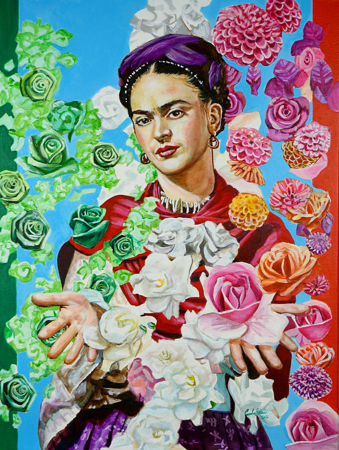 Frida Kahlo painting Painting by Gordon Bruce - Fine Art America