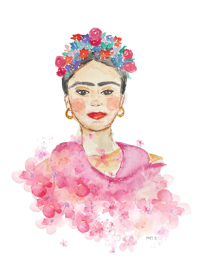 Frida Kahlo Mixed Media by Paulina Paterak-Salmon - Pixels