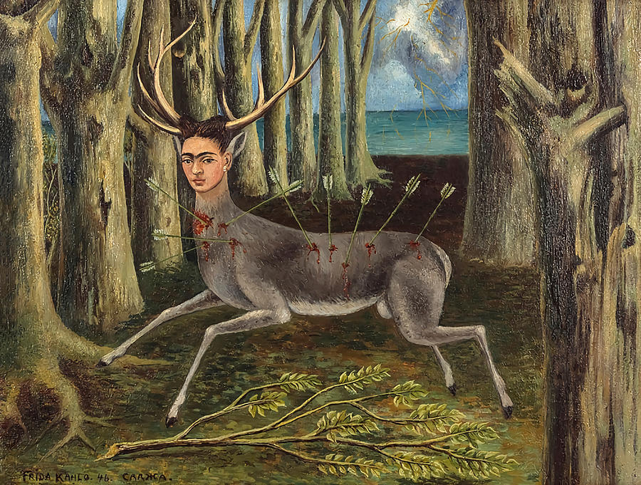 frida-kahlo-the-wounded-deer-aesthetic-retro-painting-by-joe-edwards