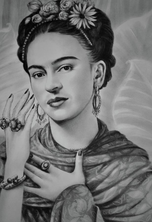 Portrait Photograph - Frida Kahlo by Warren Thompson