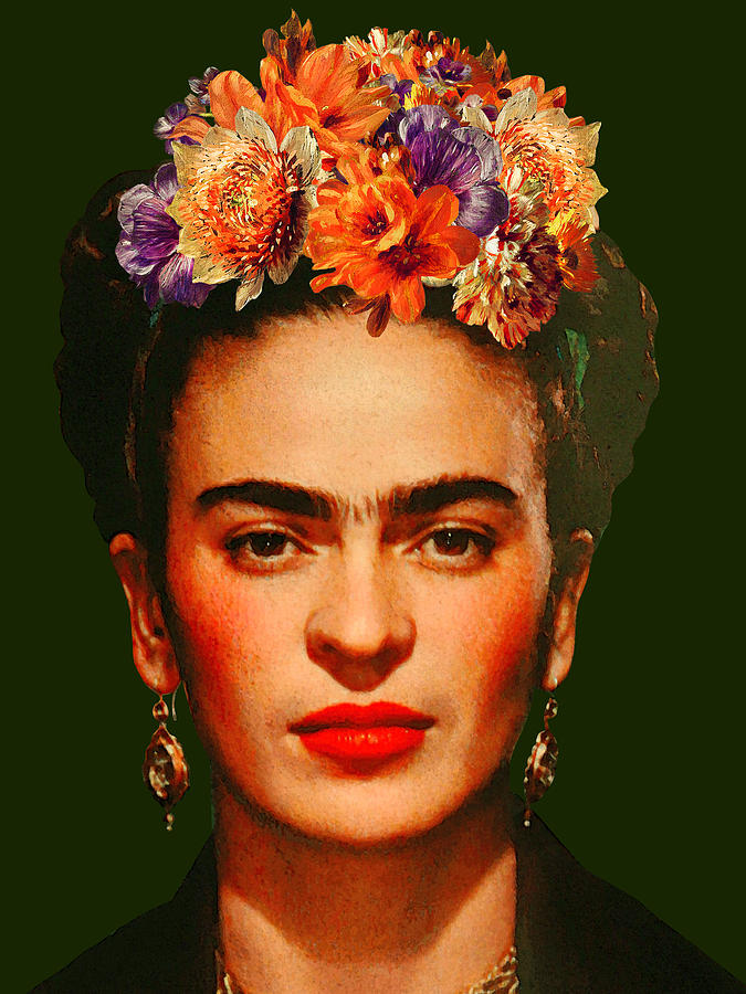 Actualizar 180+ imagen frida kahlo green background - Thcshoanghoatham ...