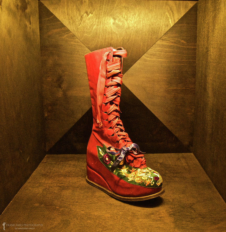 Frida Kahlo's Boot Photograph by Franklin Ames - Fine Art America