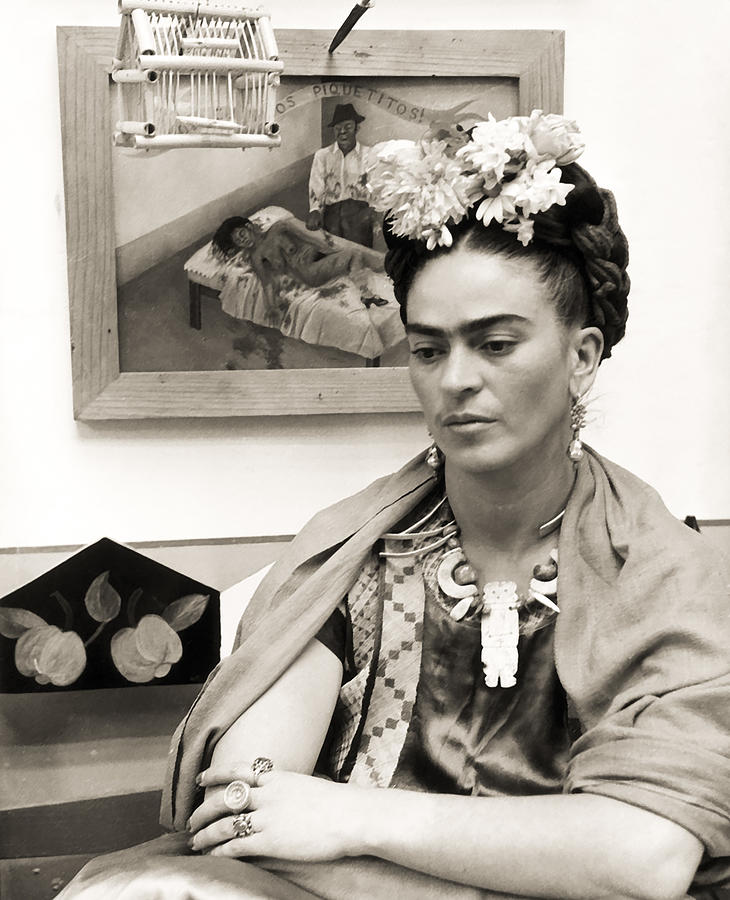 Frida Kahlo Portrait Painting by Orca Art Gallery | Fine Art America