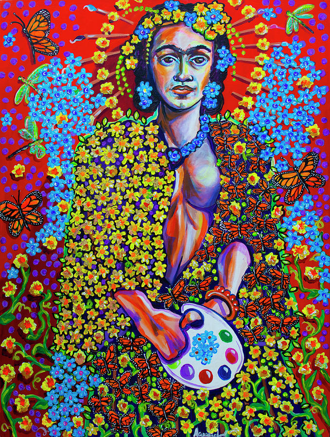 Frida Klimpt Painting by Mardi Claw
