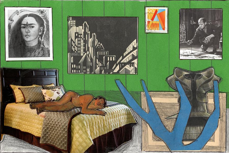 Frida Plus Four Mixed Media by Glen Ayers Frida Plus Four Mixed Media by Glen Ayers