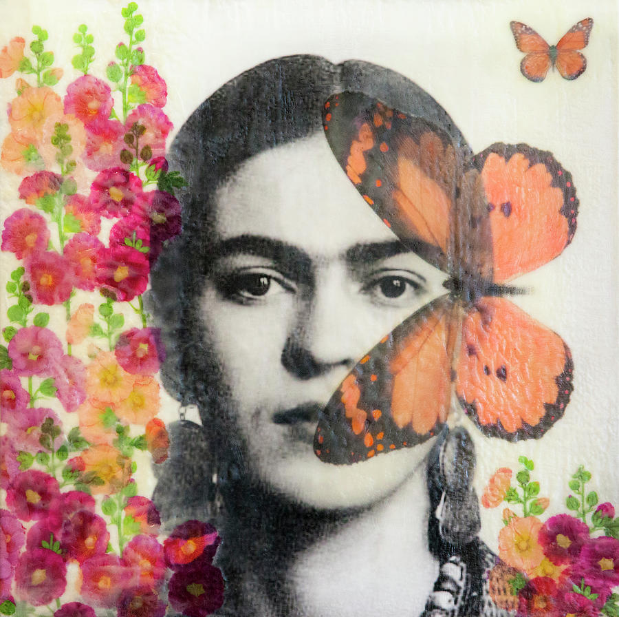 Frida's Metamorphis Mixed Media by Angel Wynn - Fine Art America