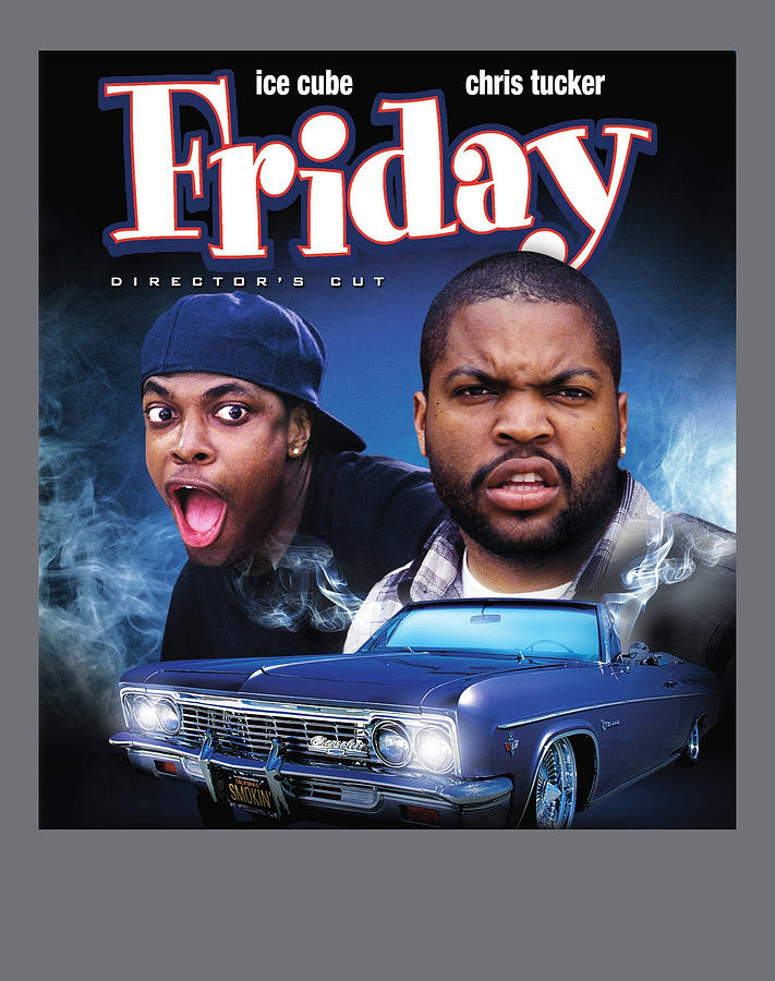 Friday Movie Ice Cube Chris Tucker Digital Art by Charlie Pelletier ...