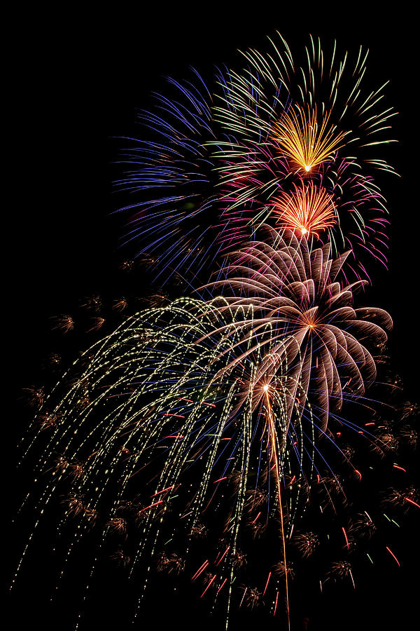 Friday Night Fireworks Photograph By Jeff Reed Fine Art America