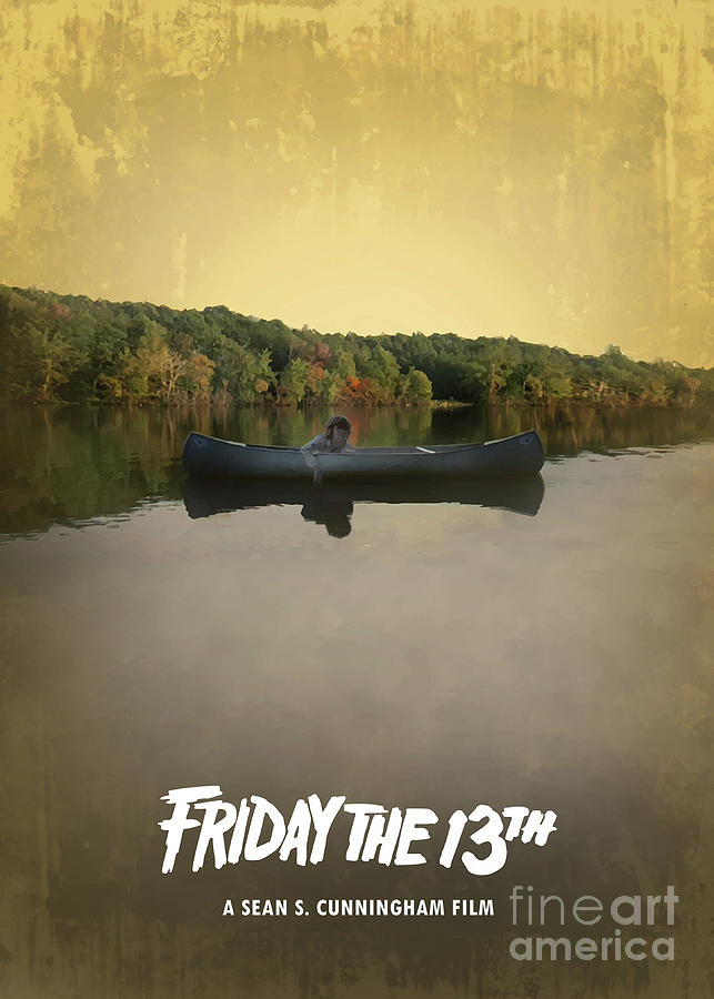 Friday The 13th Movie Digital Art - Friday The 13th by Bo Kev