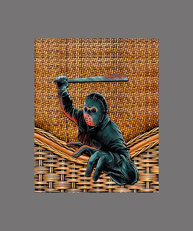 Friday The 13th Jason Voorhees Graphic Tapestry - Textile by Phillips