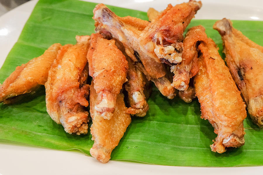 Fried Chicken wings Photograph by Boyisteady