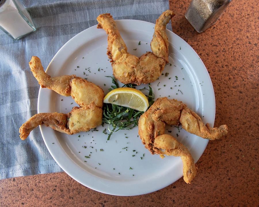 Fried Frog Legs Photograph by Bradford Martin