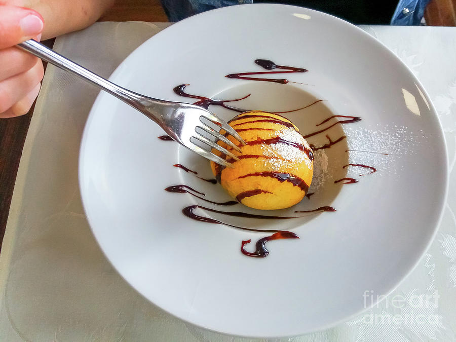 Fried Ice Cream Dessert Photograph by Benny Marty