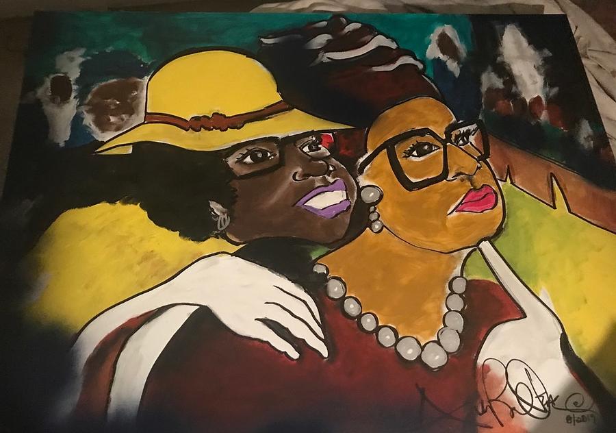 Friends Painting by Angie ONeal