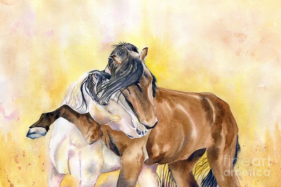Friends Forever Painting by Melly Terpening