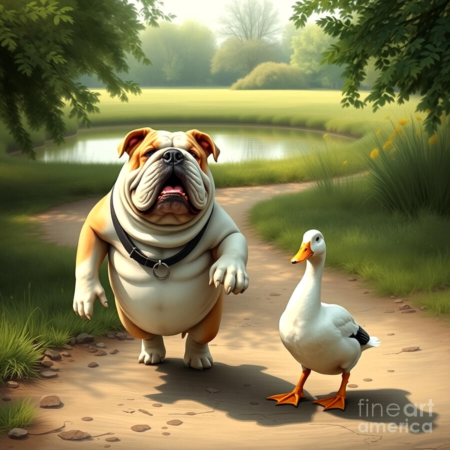 Friends Indeed Digital Art by Steve Mitchell