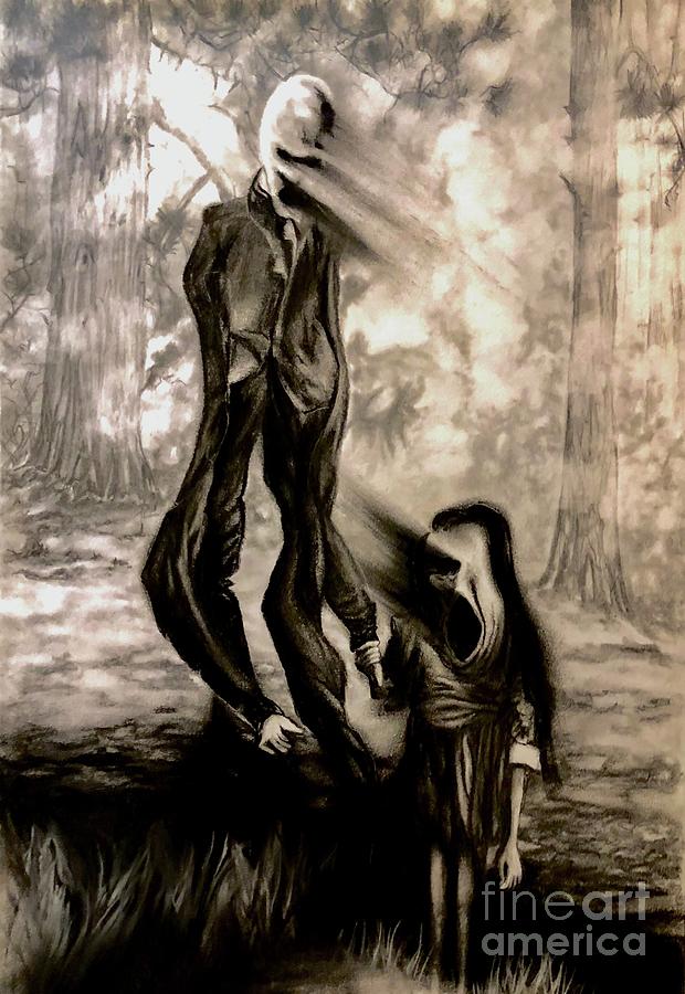 Friends Drawing by Mark Eliason Friends Drawing by Mark Eliason