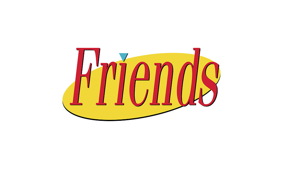 Friends Or Seinfeld? Digital Art by Ayelen Ibarra berardi - Fine Art ...