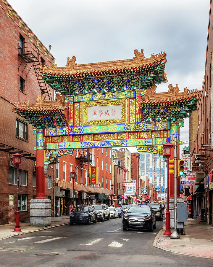 Friendship Gate - Chinatown - Philadelphia, PA Photograph by Susan Rissi Tregoning