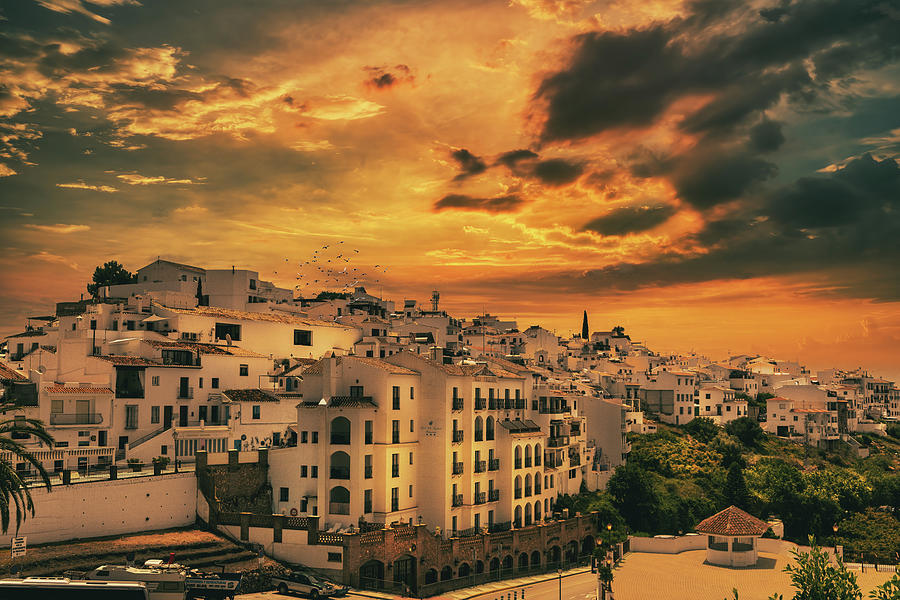 Frigiliana cityscape Photograph by Micah Offman