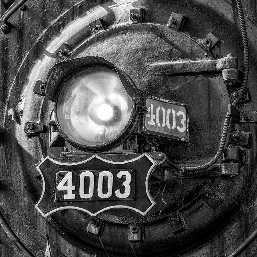 Frisco 4003 Headlight Photograph by James Barber