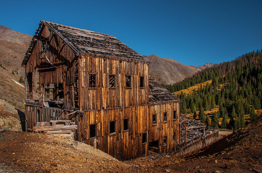 Frisco Mill at Animas Forks Photograph by Gerald DeBoer