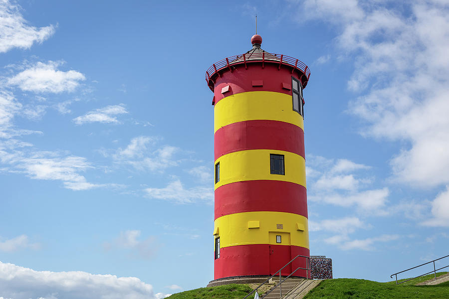 Frisian Lighthouse Pilsum Photograph