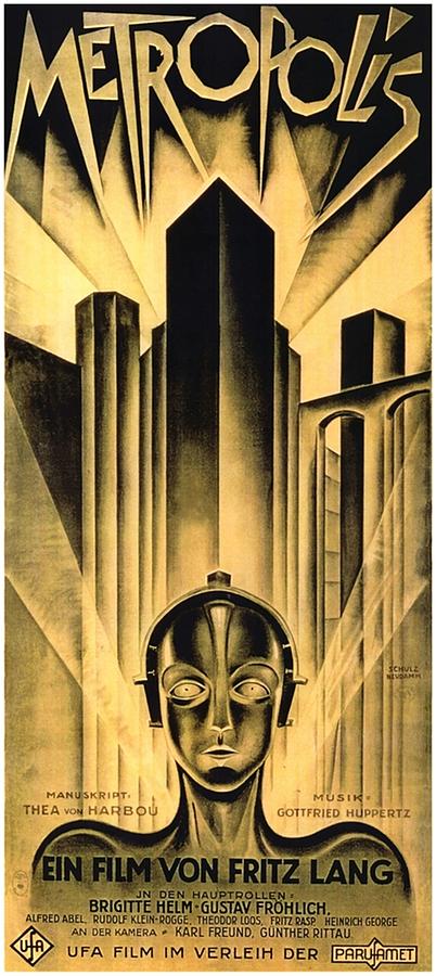 Fritz Lang Metropolis Poster Digital Art by Kailani Smith | Pixels