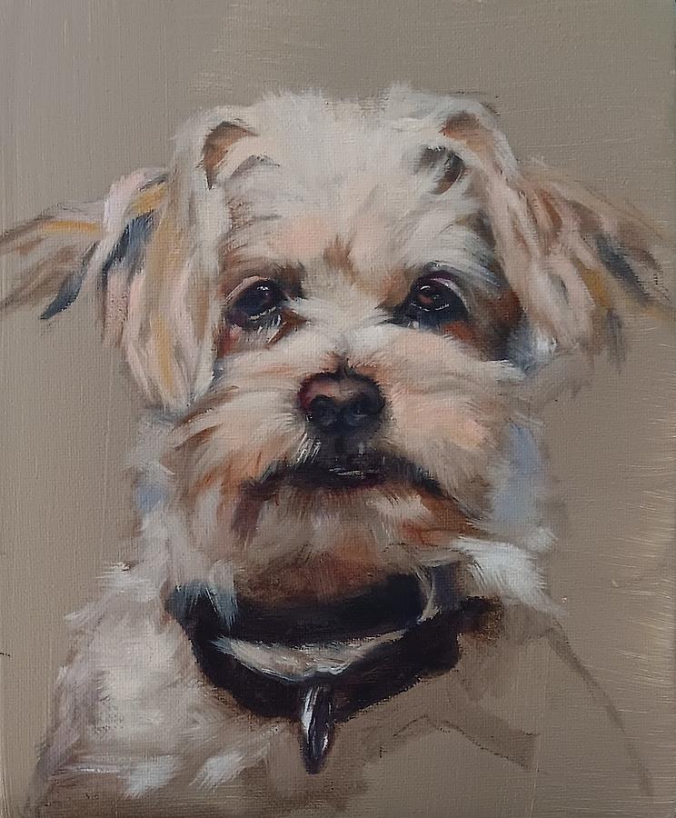 Fritzy Painting by Jean Cormier