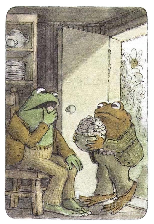 Frog and Toad Painting by Maisie Parker | Fine Art America