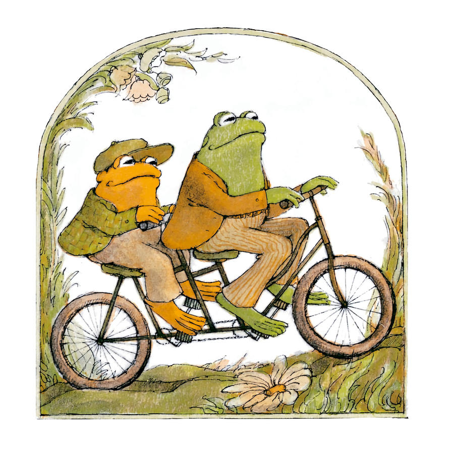 frog and toad Poster cute nostalgia Painting by Saunders Jacob | Pixels