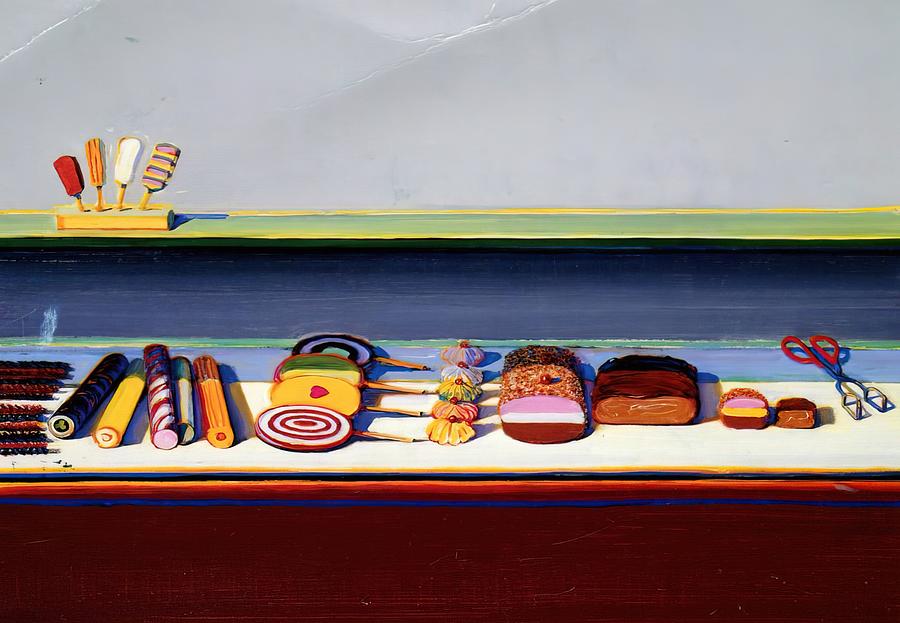 From Confections To Cityscapes Thiebauds America Painting By Wayne