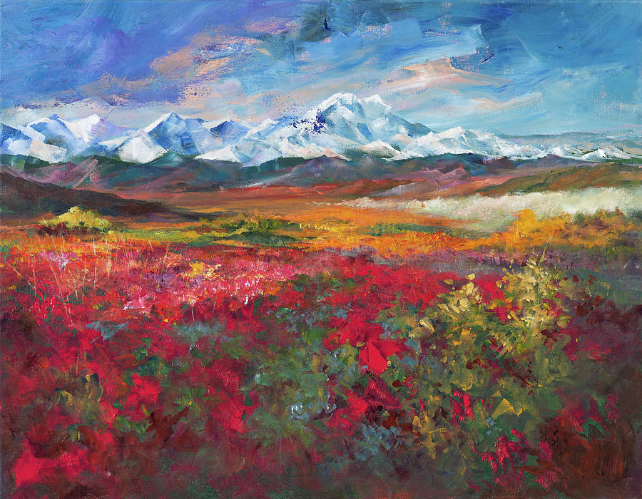 From East To West Painting by Lydia Panart - Fine Art America