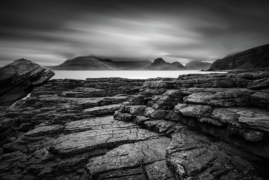 Nature Photograph - From Elgol to the Cuillin by Dave Bowman