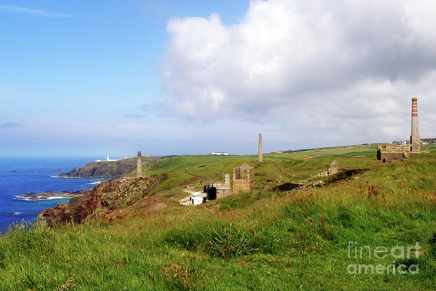 From Levant To Pendeen Cornwall Photograph