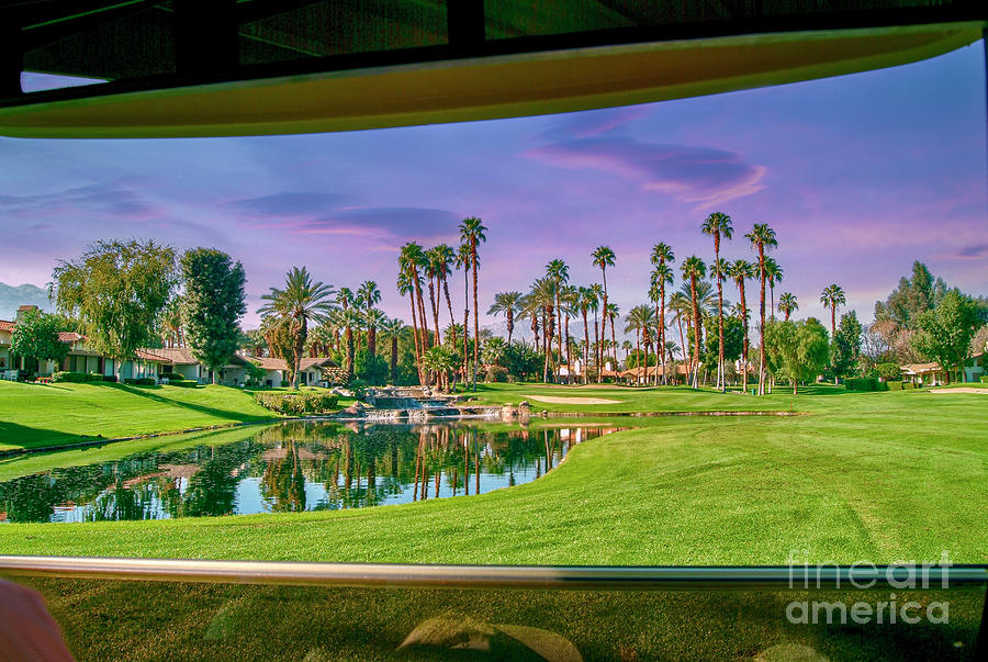 From My Golf Cart Photograph by David Zanzinger