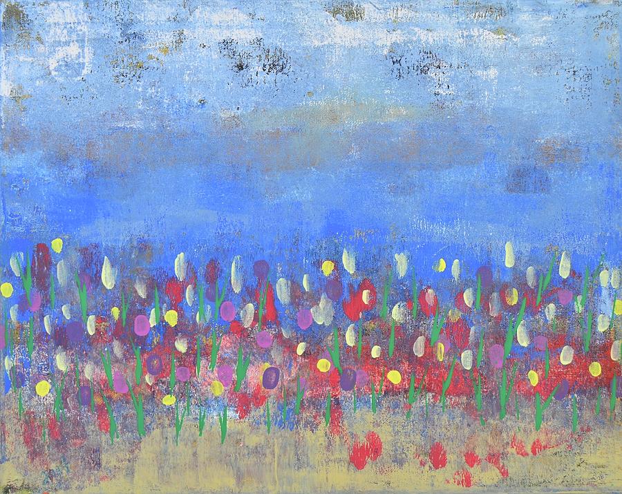 Tulip Pastel - From my lips to tulips by Nancy Kurtz