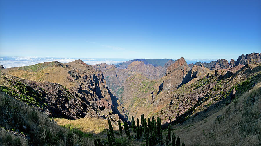 From pico do Arieiro in Madeira Island Photograph by Jean-Luc Farges
