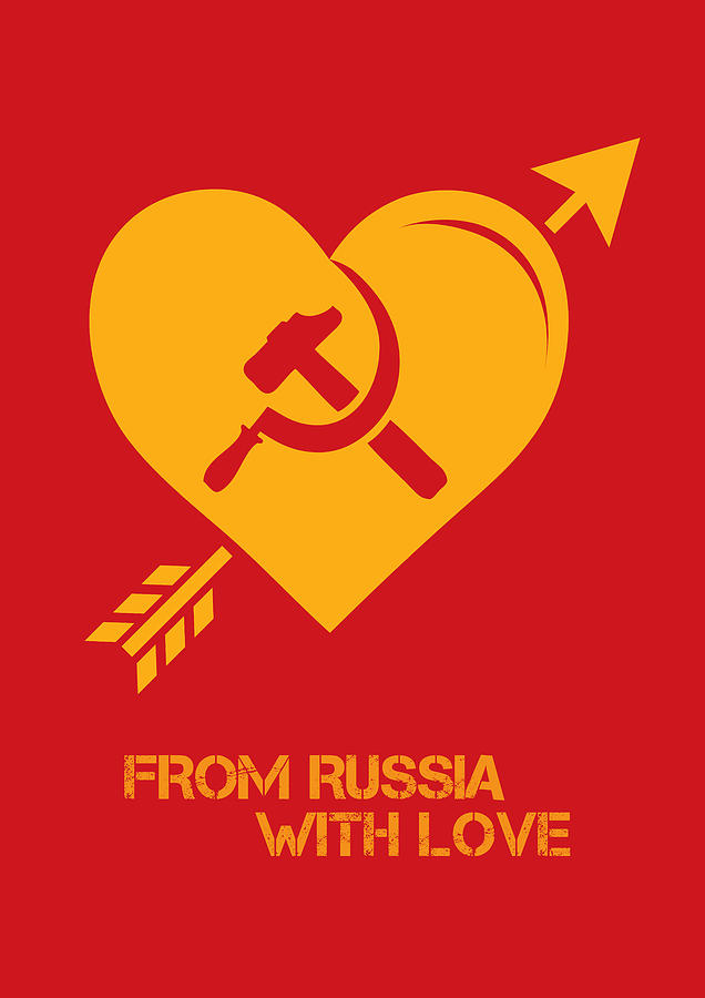 From Russia With Love - Alternative Movie Poster Digital Art by Movie Poster Boy