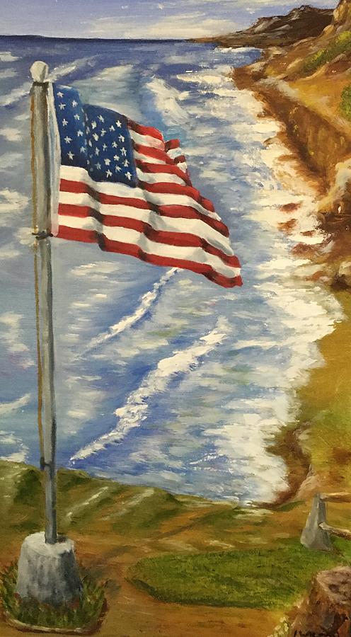 From Sea To Shining Sea Painting By Larry Wilson