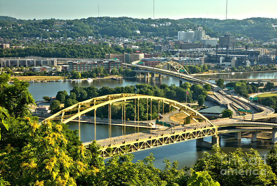 From Station Square To The Pittsburgh North Shore Photograph by Adam Jewell