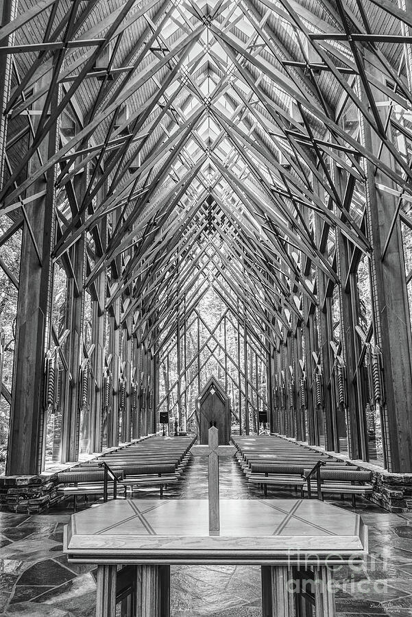 From The Altar Grayscale Photograph by Jennifer White
