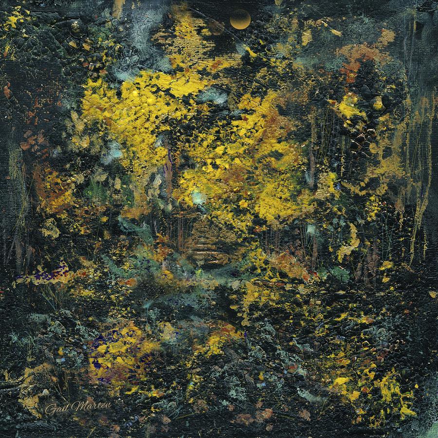 HIdden Forest Painting by Gail Marten