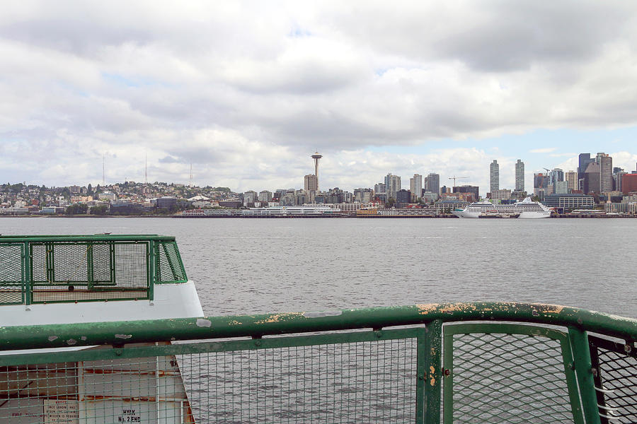 From the Bremerton Ferry Photograph by Art Block Collections