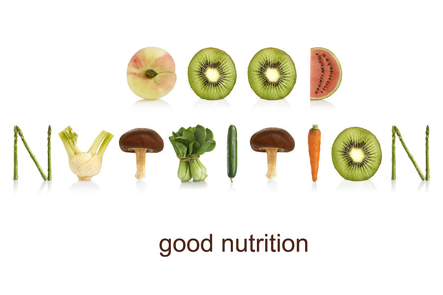From the Health-abet, good nutrition Photograph by Blue Jean Images