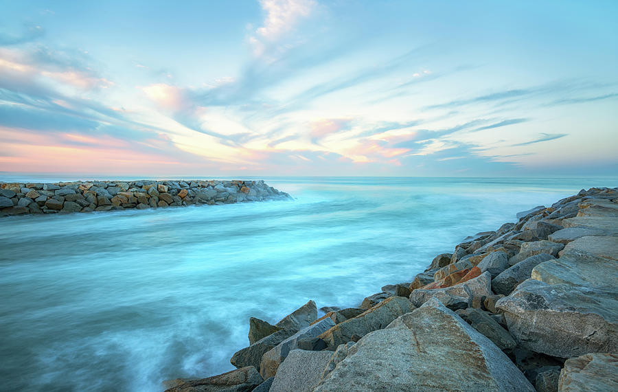 From The Jetties Carlsbad California Photograph by Joseph S Giacalone
