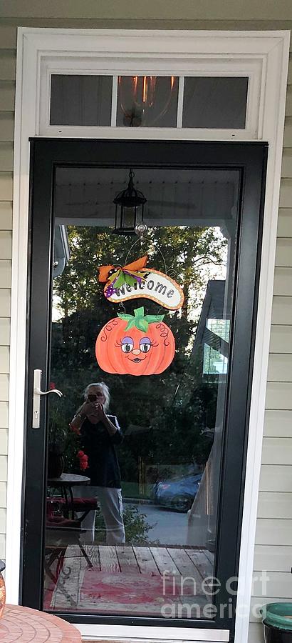 Front Door October Clayton NC Photograph by Catherine Ludwig Donleycott
