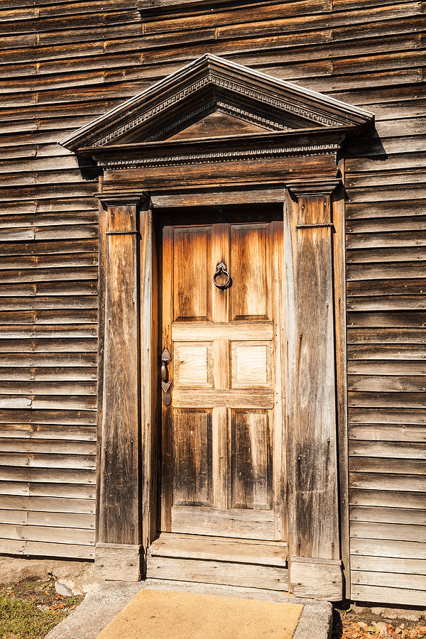 Front Door of the birthplace of John Adams Photograph by Jhayes44