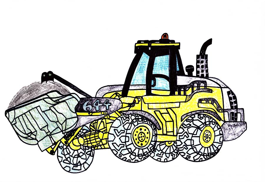 Construction Drawing - Front-End Loader by Ryan