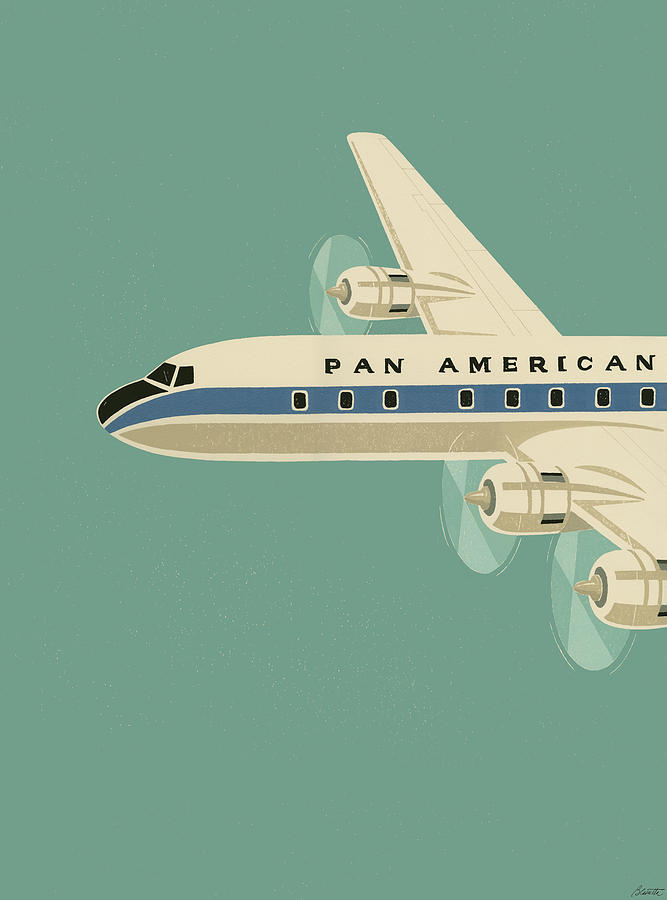 Panam Digital Art - Front of PanAm  by Mary Lynn Blasutta